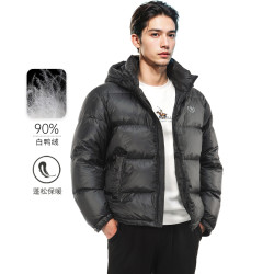 santabarbarapolo圣大保罗新款羽绒服男款男士冬季休闲连帽短款面包