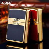 ZIPPO 之宝 送老公Zippo打火机进口原装纯铜火机 收藏标志珐琅1932礼盒男礼物