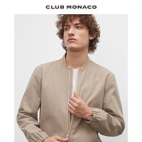 CLUB MONACO 摩纳哥会馆 男装棉质混纺休闲拉链棒球运动外套夹克