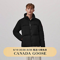 CANADA GOOSE Lawrence男士羽绒休闲夹克外套大鹅羽绒服 2802M 61 黑色 XS