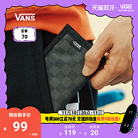 VANS 范斯 官方 男女情侣钱包经典棋盘格个性小众