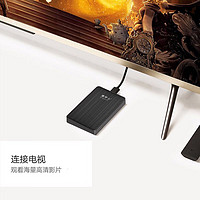 黑甲虫 KINGIDISK) 1TB USB3.0 移动硬盘 K系列 Pro款 双盘备份 2.5英寸 商务黑 时尚小巧便携  K100 Pro