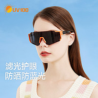 UV100 太阳眼镜防紫外线男骑行新款防紫外线开车驾驶防晒墨镜22349