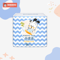 BoBDoG 巴布豆 薄柔亲肤系列 拉拉裤 XL20片 小波浪款