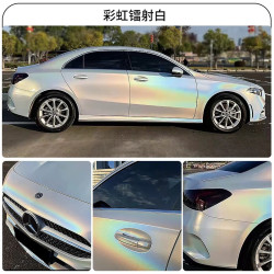 dianbing点缤全车改色膜七彩镭射系列汽车身贴纸外饰车衣改装彩虹镭射
