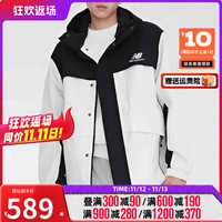 NEW BALANCE夹克男nb 运动服梭织防风休闲工装连帽nb外套 经典拼色设计/秋冬热推/晒图退10 2XL(185/104A)