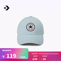 CONVERSE 匡威 官方 经典男女星星贴片运动帽可调节棒球帽10022135