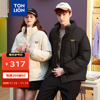 唐狮 TONLION棉衣冬男女立领短款加厚夹棉外套保暖 女款/米杏色 S