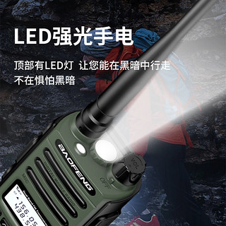 宝锋（BAOFENG）BF-UV13对讲机pro版 UV-5R双段双守商业户外自驾酒店商用民用大功率远距离手台对讲器 橙色