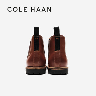 COLE HAAN 歌涵 colehaan/歌涵 男士皮靴 皮革英伦风切尔西靴短靴C37590 棕色-C37590 40.5