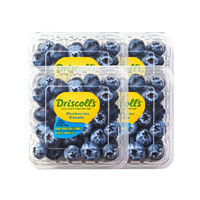 88VIP：DRISCOLL'S/怡颗莓 怡颗莓新鲜水果云南蓝莓125g*4盒/6盒中果/大果酸甜