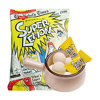 NOBEL 柠檬味超酸糖83.6g 日本进口儿童休闲零食趣味糖果