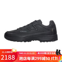 CRISPI秋冬户外低帮男女登山徒步鞋耐磨防滑透气作战靴Addict Leather 黑色 41