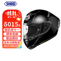 SHOEI X14日本摩托车头盔赛道盔机车全盔素色防雾 亮黑  M（55-56）