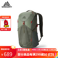 GREGORY 格里高利 NANO运动旅行户外背包 24L 30L通勤双肩包登山包 24L 绿色