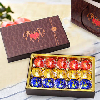 Lindt 瑞士莲 进口软心巧克力礼盒 38妇女节礼物