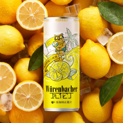 瓦伦丁啤酒_würenbacher 瓦伦丁 wurenbacher)海岸柠檬汁果啤啤酒330