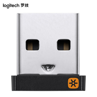 logitech 罗技 USB接收器 无线鼠标键盘接收器 办公键鼠接收器 Unifying优联接收器 黑色