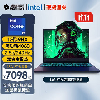 机械革命 深海幽灵 Z3 Pro 十一代酷睿版 15.6英寸 游戏本 灰色 (酷睿i7-11800H、RTX 3060 6G、16GB、512GB SSD、2K、IPS、165Hz）