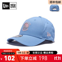 NEW ERA 纽亦华 男女NBA系列儿童硬顶弯檐刺绣休闲潮遮阳棒球帽