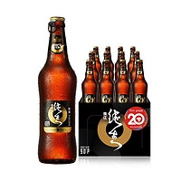 珠江啤酒 9度 珠江97纯生啤酒 528ml*12瓶 整箱装