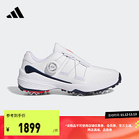 adidas阿迪达斯W ZG23 BOA女子高尔夫运动旋转按钮球鞋IE2135 白色/墨蓝色 38(235mm)