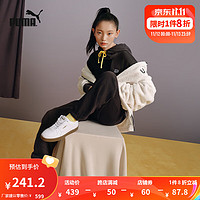 彪马（PUMA） 男子休闲刺绣拼色连帽卫衣 DOWNTOWN HOODIE 622919 迷雾灰-82 M(175/96A)