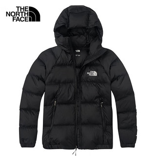 北面（The North Face）北面羽绒服女秋冬户外运动服防风保暖600蓬鹅绒休闲羽绒外套 JK3/黑色 M