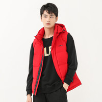 鸭鸭羽绒服 YAYA【专柜同款】冬季时尚连帽可拆卸加厚保暖男士背心羽绒马甲男