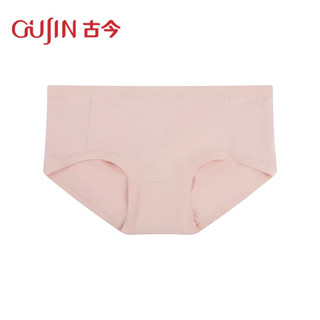 古今 GUJIN女士中腰内裤舒适轻薄小裤无痕三角裤女透气GDB18036 柔和香桃 85