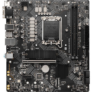 intel 英特尔 微星PRO B660M-B DDR4板U套装  i5 12490F 盒装