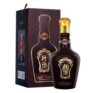 珍酒 贵州珍酒珍十五 酱香型白酒53度500ml单瓶礼盒装