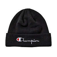 Champion 冠军草写logo圆帽时尚百搭毛线帽H01014586283