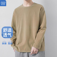 JEANSWEST 真维斯 男士纯棉长袖T恤