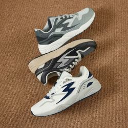 361361男鞋运动鞋20季耐磨百搭休闲鞋男士轻便复古老爹鞋子