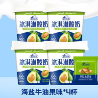 塘日塔格 冰淇淋酸奶（海盐牛油果味）140g*4盒