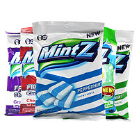 MintZ 薄荷软糖明茨薄荷糖糖果115g*5包印尼进口口气清新果汁零食
