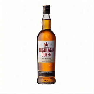 HIGHLAND QUEEN高地女王苏格兰威士忌 波本桶3年调配洋酒700ML*2瓶装