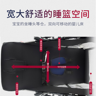 sevenboys 婴儿推车可坐躺轻便儿童车高景观折叠伞车0-3岁宝宝溜娃车婴儿车 顶配版樱花粉+双向+可坐躺带餐盘