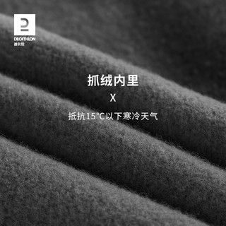 DECATHLON 迪卡侬 运动裤男秋冬加绒男裤长裤宽松束脚休闲裤子男TSG1