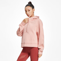 LI-NING 李宁 女卫衣女士卫衣宽松套头连帽休闲简约柔软舒适保暖