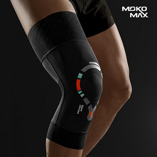 MOKO MAX MOKO.MAX Sharkskin系列 运动护膝 黑色 M 进阶款