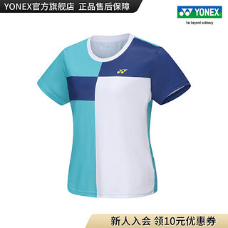 YONEX/尤尼克斯 115273TCR/215273TCR 23FW训练系列 男女同款网球服yy 215273TCR 天空色（女款） O