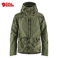 FJALLRAVEN北极狐户外徒步衣抗风夹克87211 626-625迷彩绿-浅绿色 M