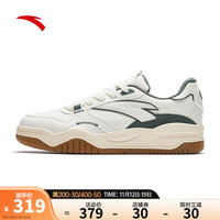 安踏（ANTA）波浪鞋王一博同款男女板鞋2023冬新增高运动鞋 【男款】象牙白/竹青灰-1 40.5