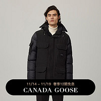 加拿大鹅（Canada Goose）【】Paradigm 系列 Expedition男士黑标派克大衣 2058MB 61 黑色 M