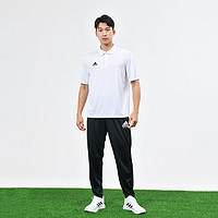 adidas 阿迪达斯 运动套装秋季男式商务通勤POLO衫短袖+长裤休闲运动2件套