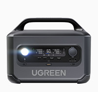 UGREEN 绿联 户外电源移动220v便携蓄电池 太阳能板