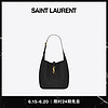 YVES SAINT LAURENT YSL/圣罗兰 女士LE 5 À 7小号黑色皮革HOBO手袋腋下包