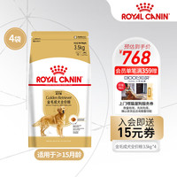 ROYAL CANIN 皇家 狗粮(Royal Canin) 金毛成犬全价粮 3.5kgX4